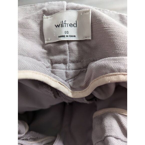 Aritzia Wilfred Jallade linen blend pants 00 - Picture 5 of 8